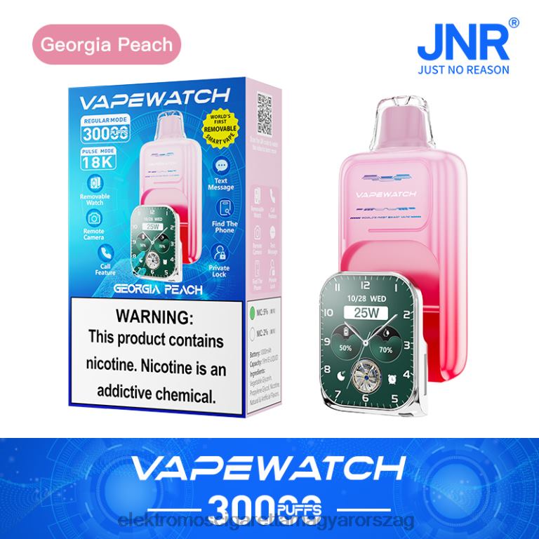 JNR vape óra grúz őszibarack 662483 | Elektromos Cigaretta Liquid