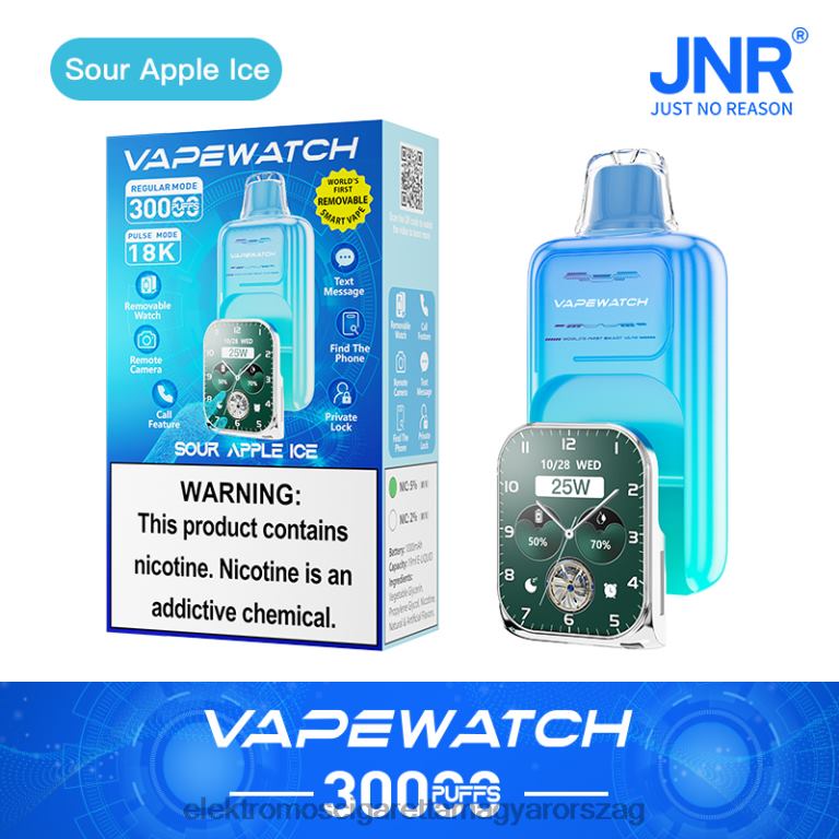 JNR vape óra savanyú almajég 662485 | Elektromos Cigaretta Repülő