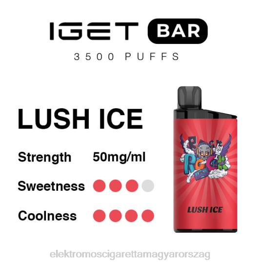 buja jég LPPNH93 Elektromos Cigaretta Liquid - IGET BAR 3500 5% nikotin