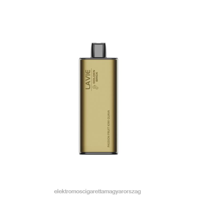 LAVIE GOLDEN BRICK 10000 fújás maracuja kiwi guava 62VL463 - Elektromos Cigaretta Liquid