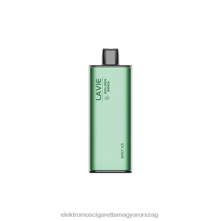 LAVIE GOLDEN BRICK 10000 fújás menta jég 62VL462 - Elektromos Cigaretta Fajták