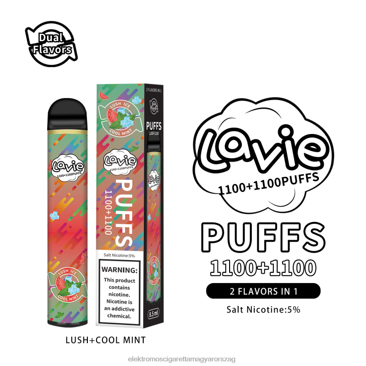 LAVIE BAR Switch 2200 fújás buja/hűvös menta 62VL4294 - Vape Nagykereskedés