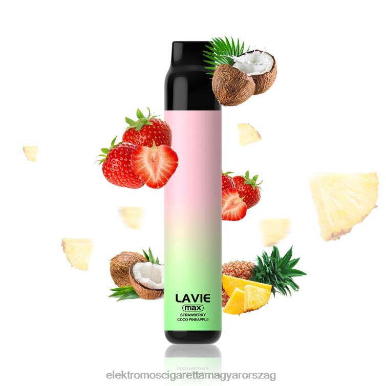 LAVIE BAR 5000 fújás - max epres kókusz alma 62VL4283 - Elektromos Cigaretta Liquid