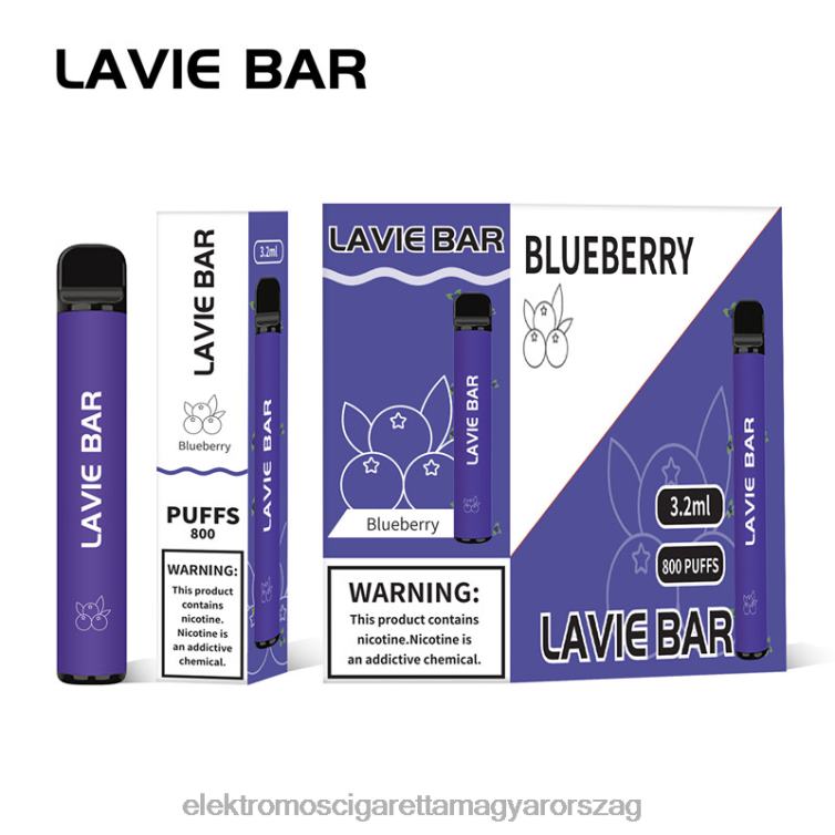 LAVIE BAR 800 fújás áfonyás jég 62VL4310 - Elektromos Cigaretta Töltő Alkatrészek