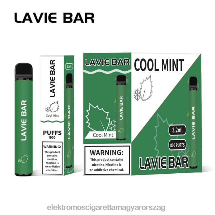 LAVIE BAR 800 fújás hűvös menta 62VL4311 - Elektromos Cigaretta Töltő
