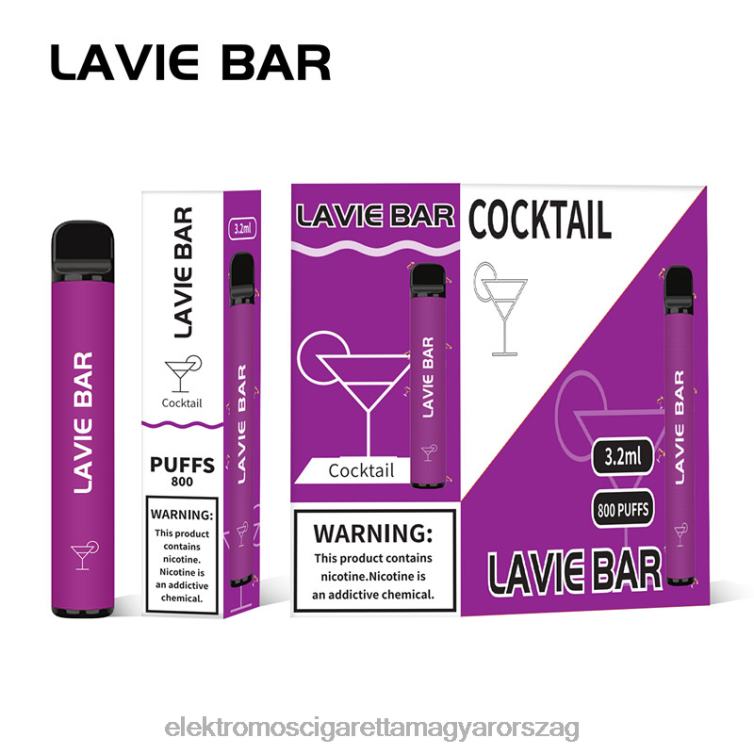 LAVIE BAR 800 fújás koktél 62VL4312 - Elektromos Cigaretta Fajták