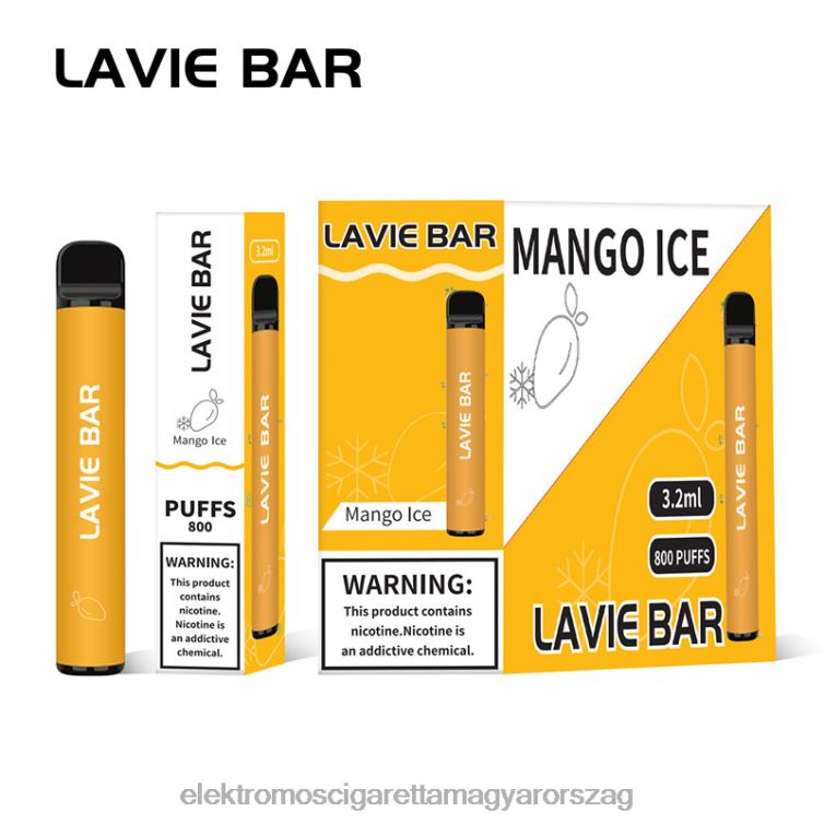 LAVIE BAR 800 fújás mangó jég 62VL4309 - Elektromos Cigaretta Töltő Vélemények