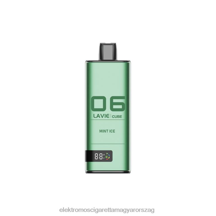 LAVIE Cube 20000 fújás menta jég 62VL440 - Elektromos Cigaretta Töltő Alkatrészek