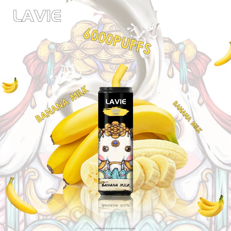 LAVIE Coke BAR 6000 fújás banán tej 62VL4274 - Vape Nagykereskedés