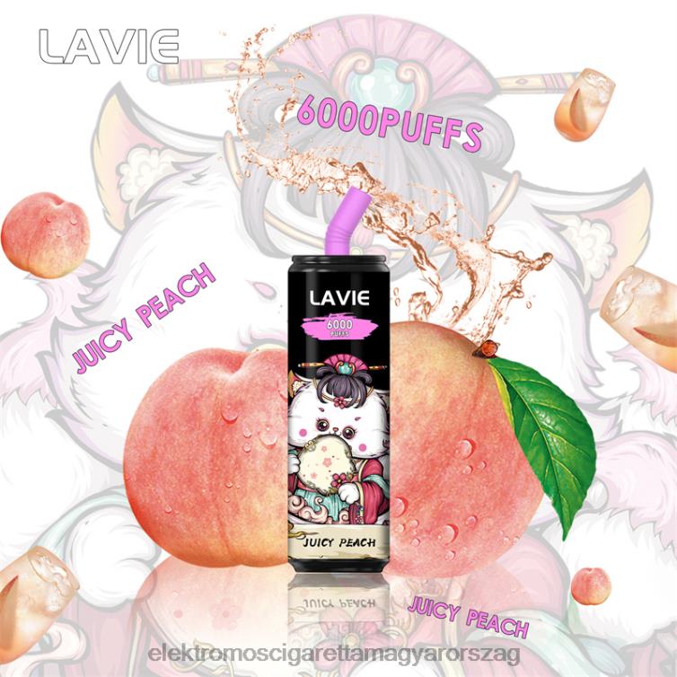 LAVIE Coke BAR 6000 fújás lédús őszibarack 62VL4271 - Elektromos Cigaretta Töltő