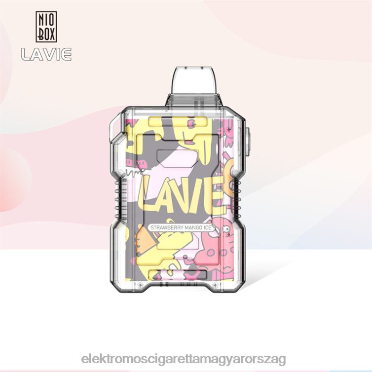 LAVIE NIO BOX 9000 fújás epres mangó jég 62VL4190 - Elektromos Cigaretta Töltő Alkatrészek