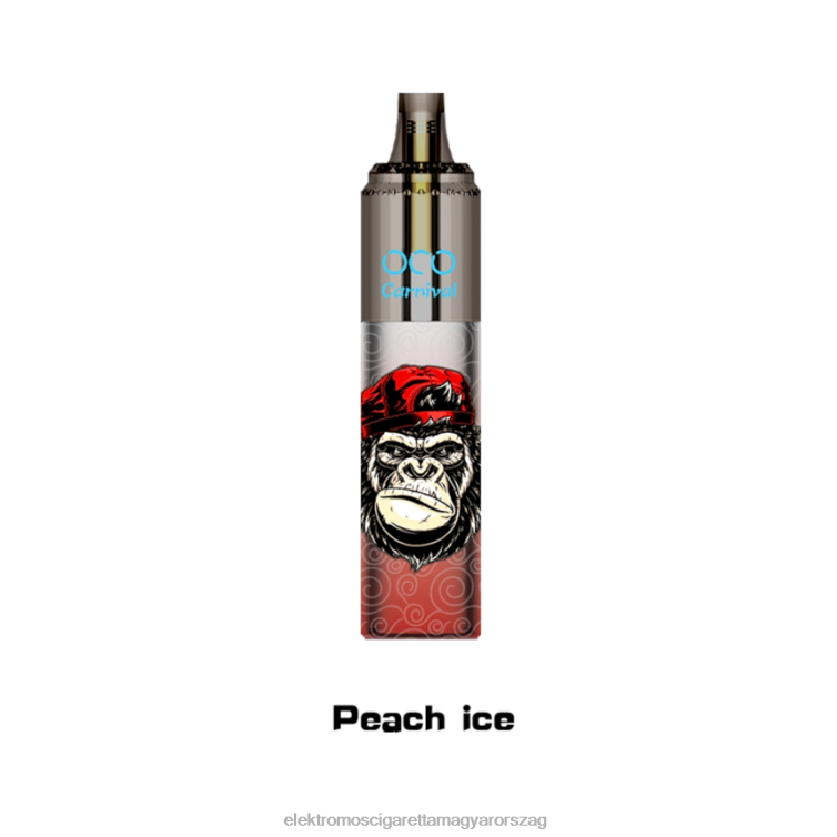 LAVIE OCO karnevál 10000 fújás barack jég 62VL4355 - Elektromos Cigaretta Repülő