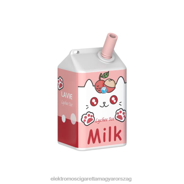 LAVIE MILK 7000 fújás licsi jég 62VL4183 - Elektromos Cigaretta Liquid