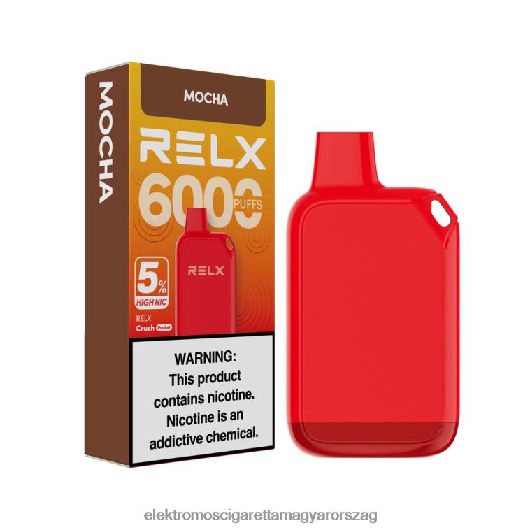 RELX Crush Pocket 6000 5% magas nic mohaachát 62DB8225 - Elektromos Cigaretta Repülő