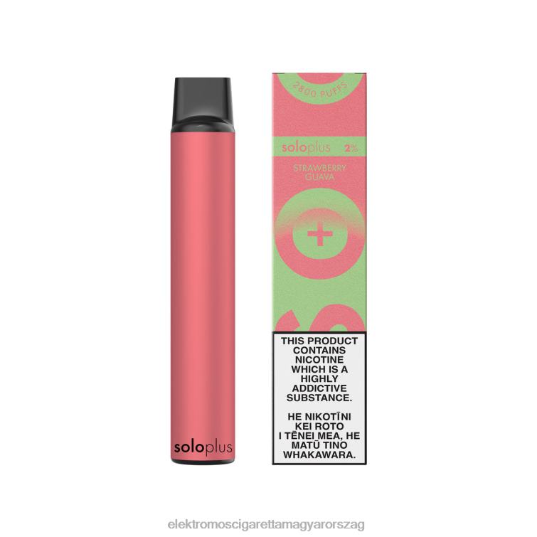 Solo Plus eldobható vape paradise kollekció eper guava V6RNL37 - Elektromos Cigaretta Rendelés