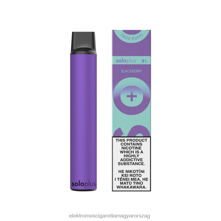 Solo Plus eldobható vape paradise kollekció földi szeder V6RNL38 - Elektromos Cigaretta Bolt