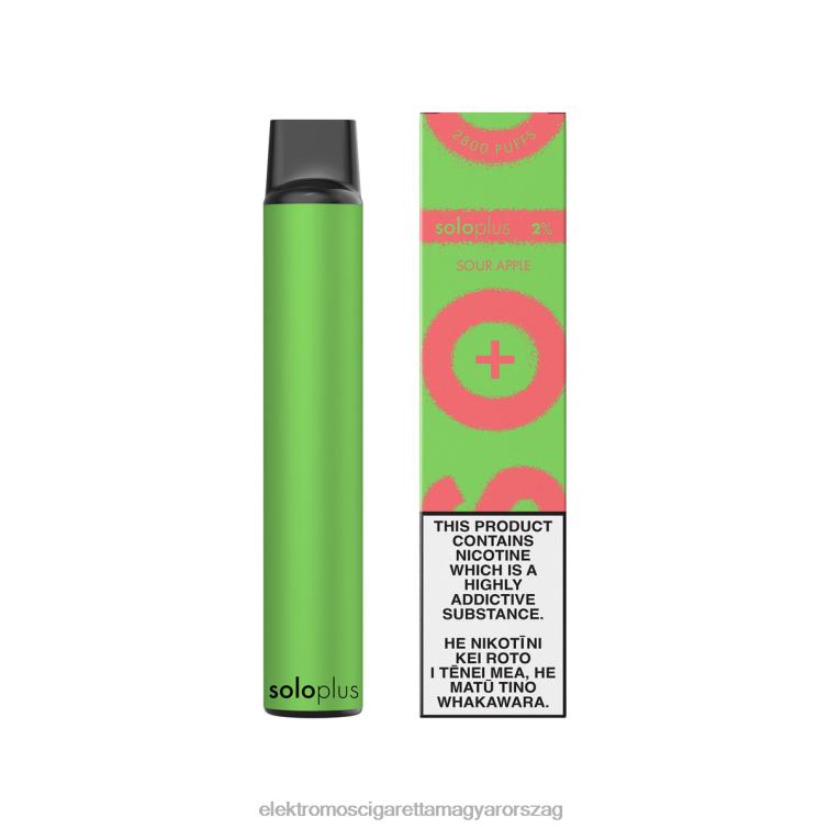 Solo Plus eldobható vape savanyú alma V6RNL30 - Elektromos Cigaretta Töltő Alkatrészek
