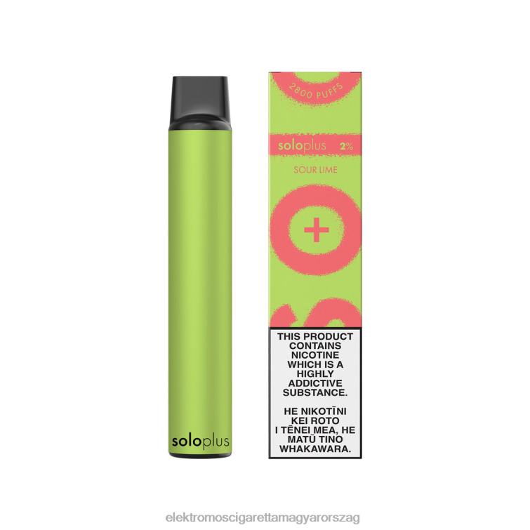 Solo Plus eldobható vape savanyú mész V6RNL34 - Vape Nagykereskedés