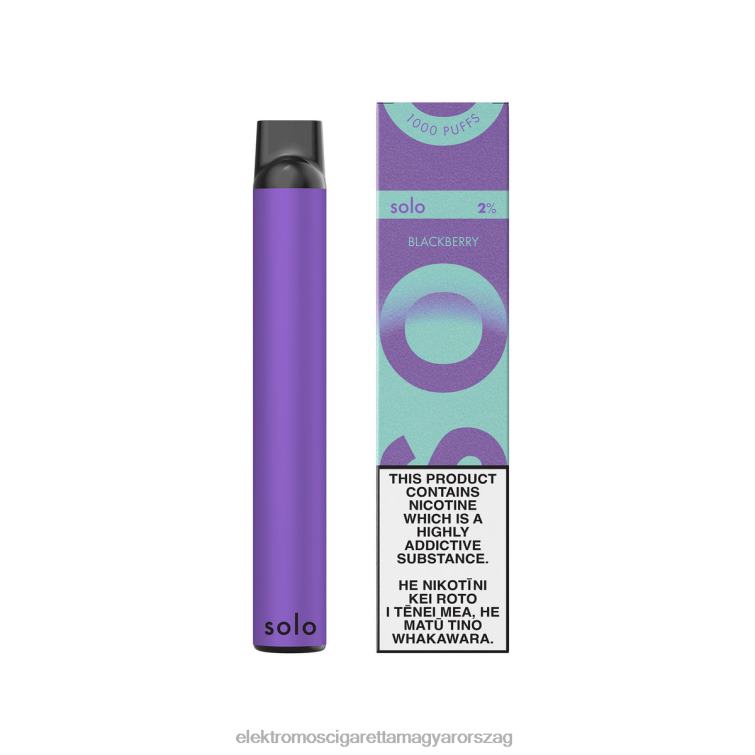 Solo eldobható vape paradise kollekció földi szeder V6RNL22 - Elektromos Cigaretta Fajták