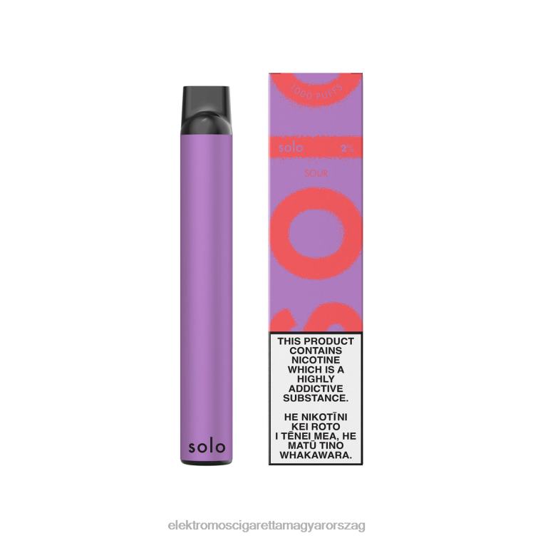 Solo eldobható vape savanyú V6RNL3 - Elektromos Cigaretta Liquid