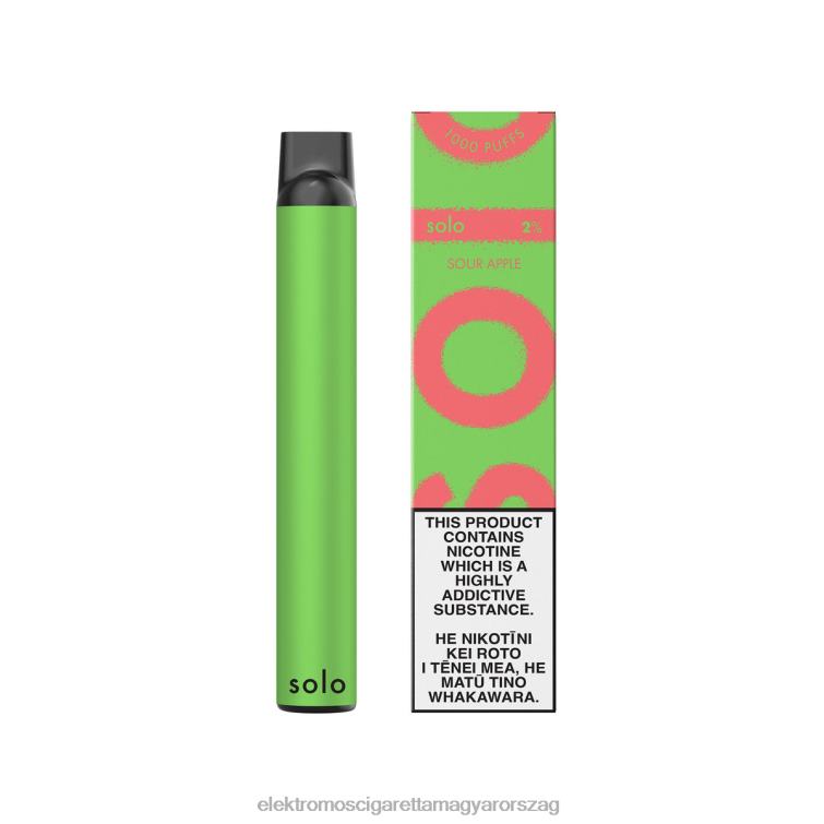 Solo eldobható vape savanyú alma V6RNL5 - Elektromos Cigaretta Repülő