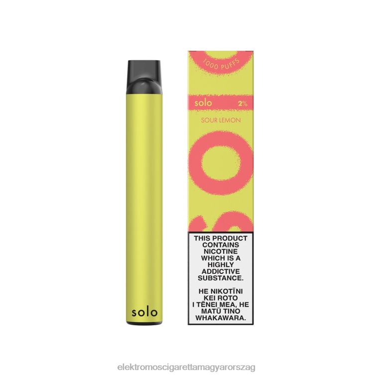 Solo eldobható vape savanyú citrom V6RNL12 - Elektromos Cigaretta Fajták