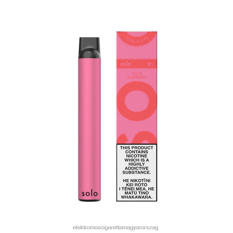 Solo eldobható vape savanyú málna V6RNL13 - Elektromos Cigaretta Liquid