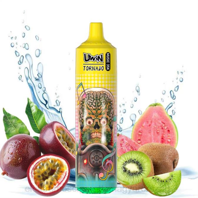 UWIN CRYSTAL 35k eldobható vape kivi maracuja guava 442823 - Elektromos Cigaretta Liquid