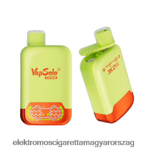 Vapsolo TWINS eldobható vape görögdinnye jég és vegyes bogyó Z24660128 - Elektromos Cigaretta Bolt