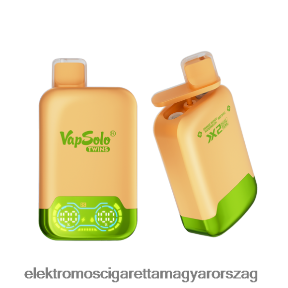 Vapsolo TWINS eldobható vape narancssárga mangó görögdinnye és vörös bika Z24660124 - Vape Nagykereskedés