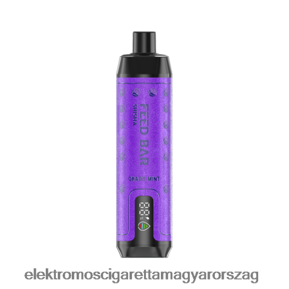 Vapsolo SHISHA eldobható vape szőlő menta Z24660100 - Elektromos Cigaretta Töltő Alkatrészek