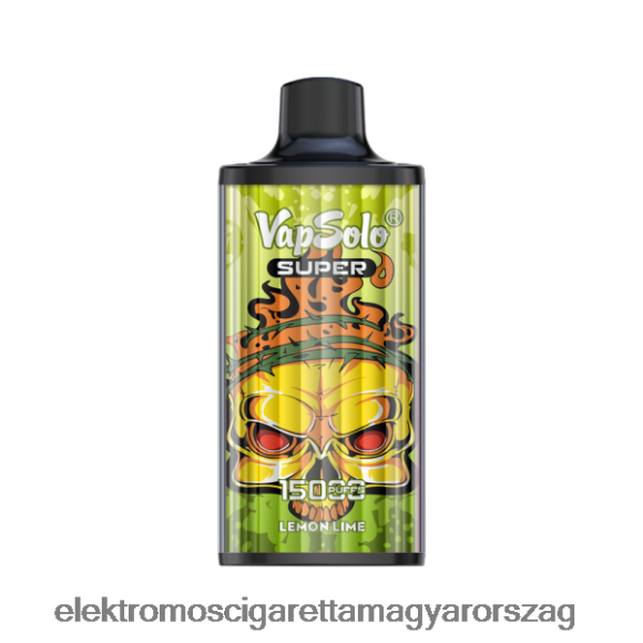 Vapsolo SUPER eldobható vape citrom lime Z24660112 - Elektromos Cigaretta Fajták