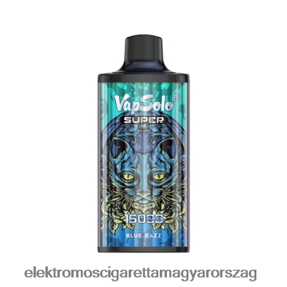 Vapsolo SUPER eldobható vape kék razz Z24660108 - Elektromos Cigaretta Bolt