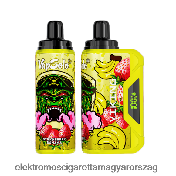 Vapsolo VIKING eldobható vape eper banán Z24660137 - Elektromos Cigaretta Rendelés