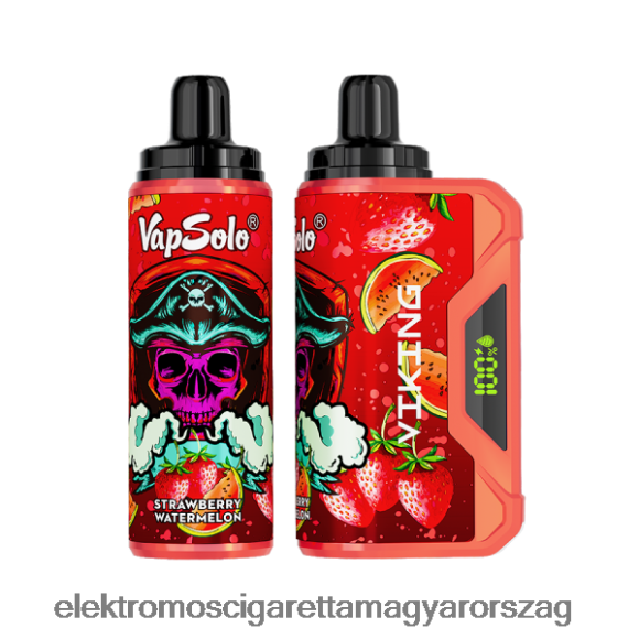 Vapsolo VIKING eldobható vape epres görögdinnye Z24660140 - Elektromos Cigaretta Töltő Alkatrészek