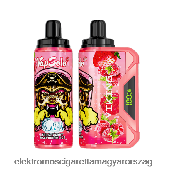Vapsolo VIKING eldobható vape epres málna jég Z24660139 - Elektromos Cigaretta Töltő Vélemények
