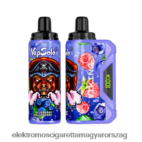 Vapsolo VIKING eldobható vape áfonyás málna Z24660132 - Elektromos Cigaretta Fajták
