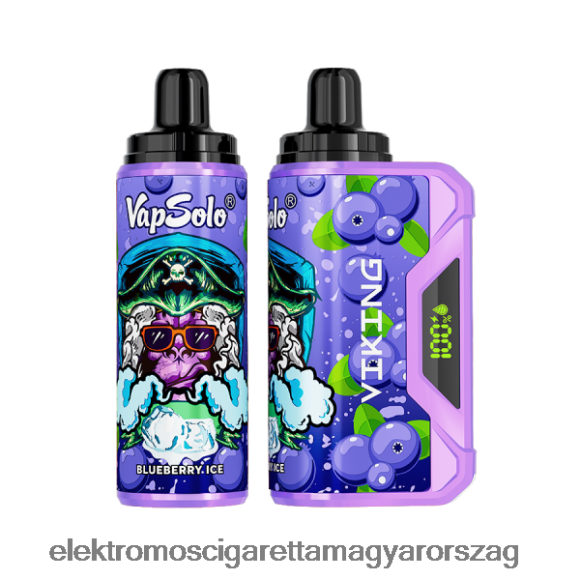 Vapsolo VIKING eldobható vape áfonya Z24660130 - Elektromos Cigaretta Töltő Alkatrészek