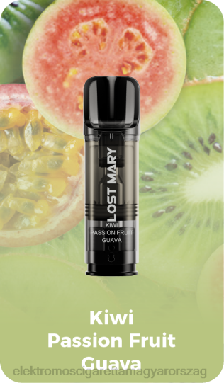 kivi maracuja guava LPPNH424 Vape Nagykereskedés - LOST MARY Tappo előretöltött cserehüvelyek