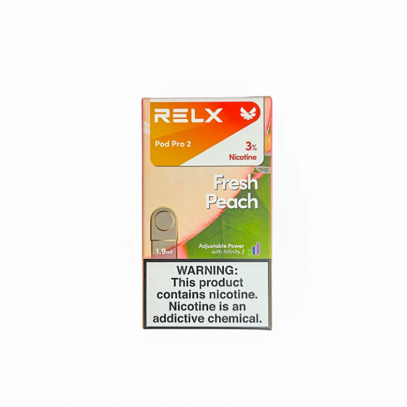 friss őszibarack LPPNH242 Elektromos Cigaretta Fajták - RELX Pod Pro 2