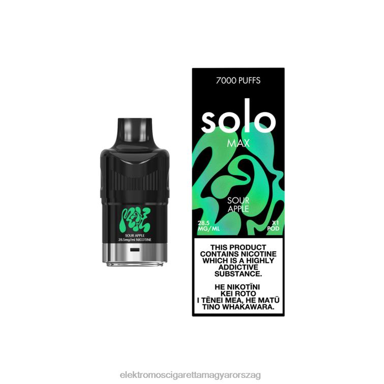 Solo MAX hüvely savanyú alma V6RNL80 - Elektromos Cigaretta Töltő Alkatrészek