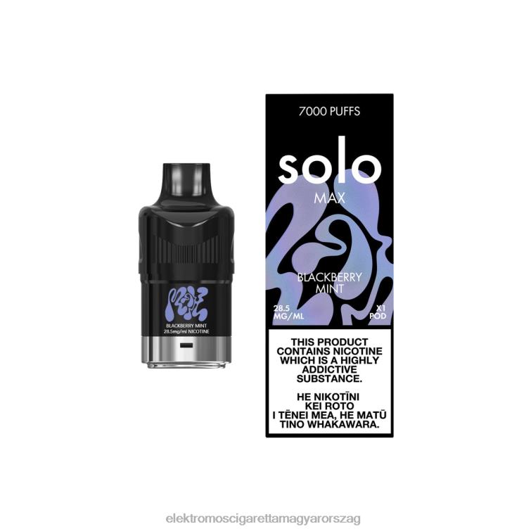 Solo MAX hüvely szedermenta V6RNL73 - Elektromos Cigaretta Liquid
