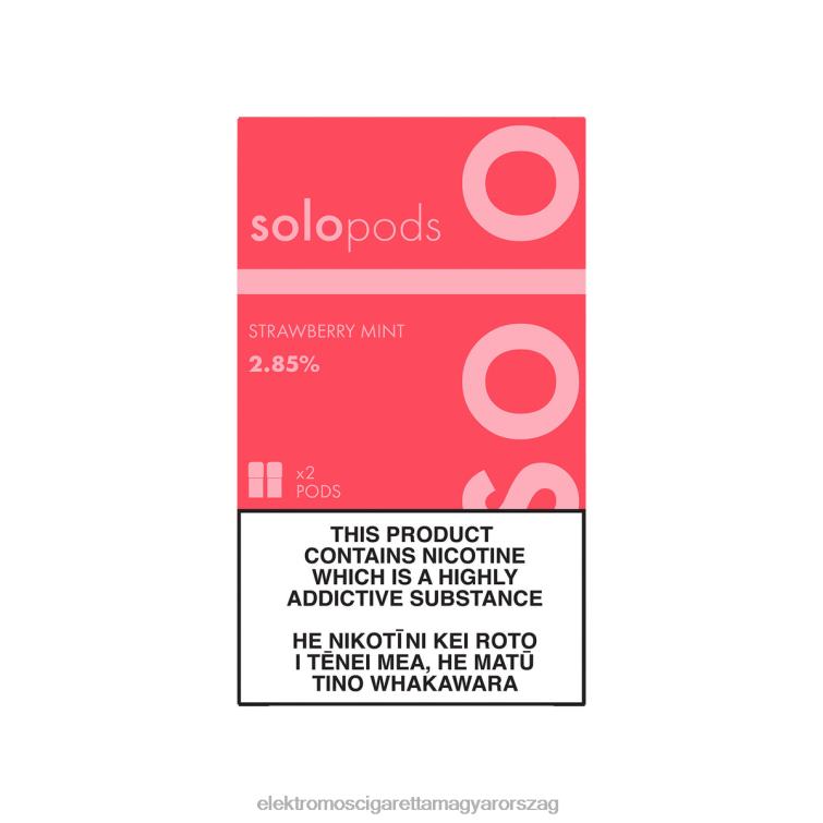 Solo cseredoboz 2 db eper menta V6RNL60 - Elektromos Cigaretta Töltő Alkatrészek