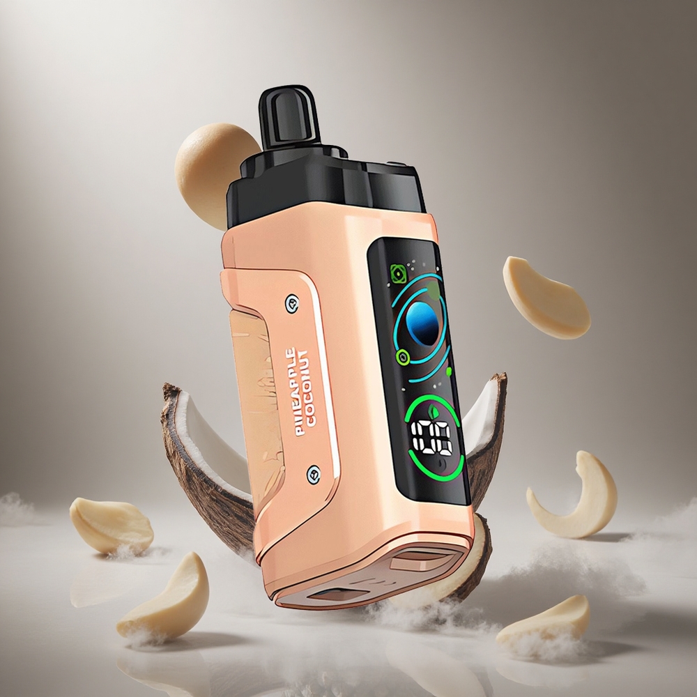 Razz Bar 45000 Puffs Ananász Kókusz Állítható Légáramlás hungary vape wholesale