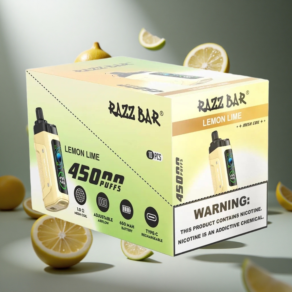 Razz Bar 45000 Puffs Citrom Lime hungary vape wholesale