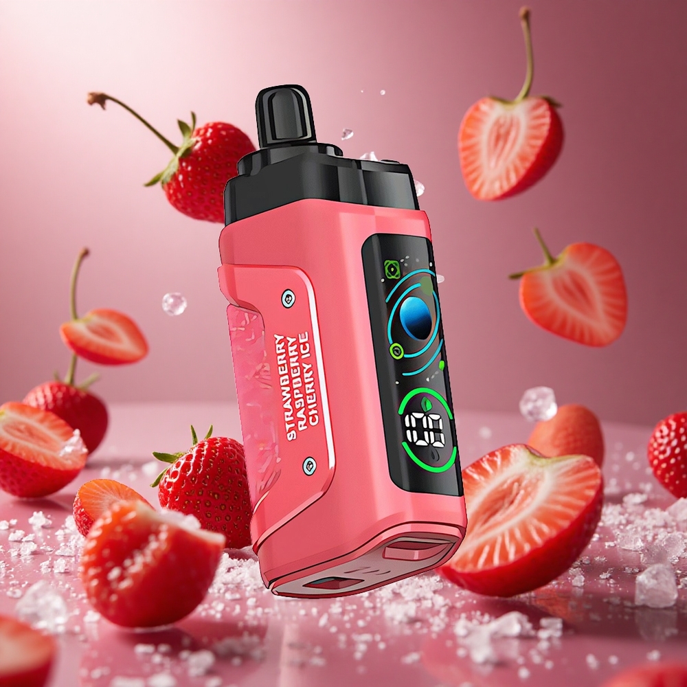 Razz Bar 45000 Puffs Eper-Cseresznye Jég hungary vape wholesale