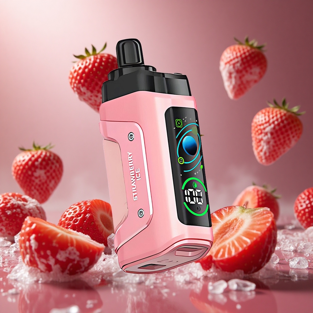 Razz Bar 45000 Puffs Eper Jég Kombináció Állítható Légáramlás hungary vape wholesale