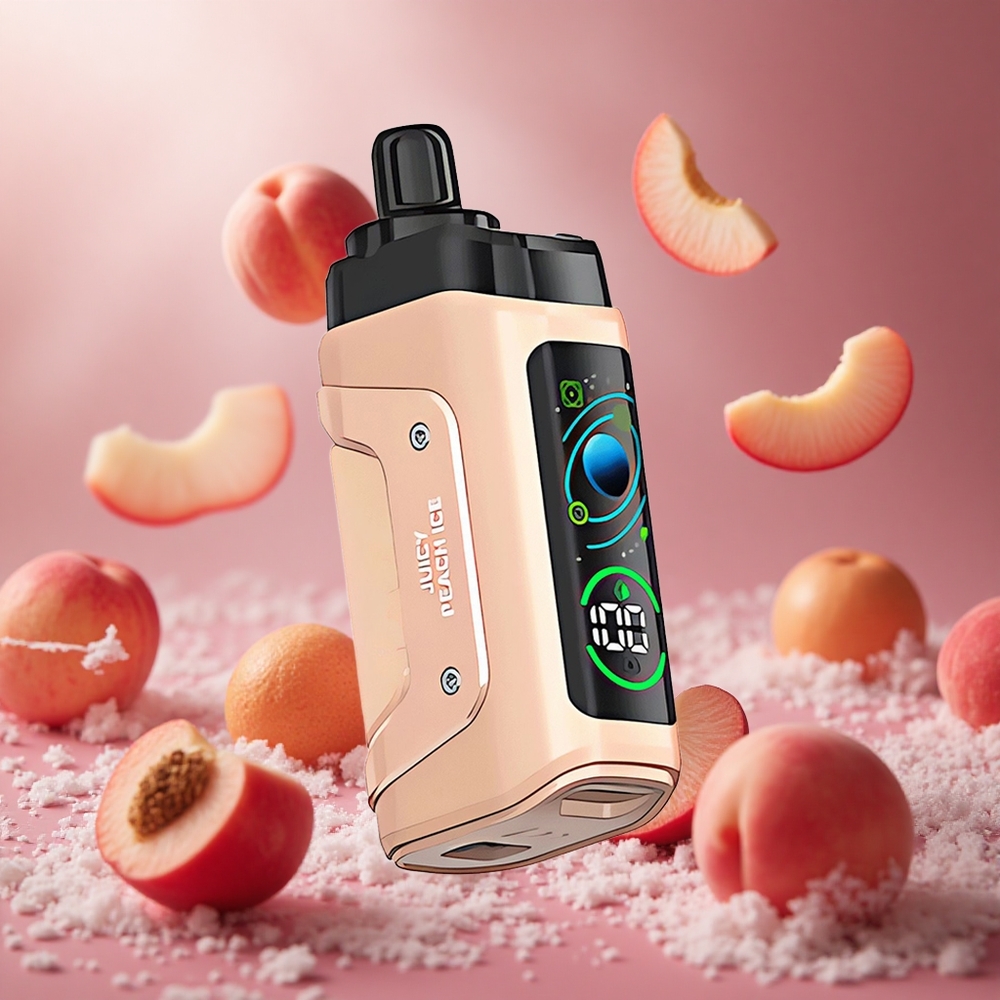 Razz Bar 45000 Puffs Jeges Őszibarack Íz 1.0 Ohm Mesh Coil hungary vape wholesale
