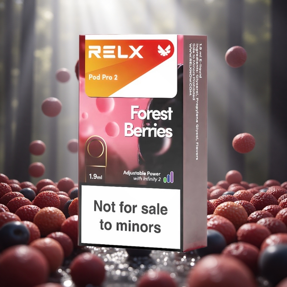 RELX Pod Pro 2 600 Puffs Erdélyi bogyók hungary vape wholesale