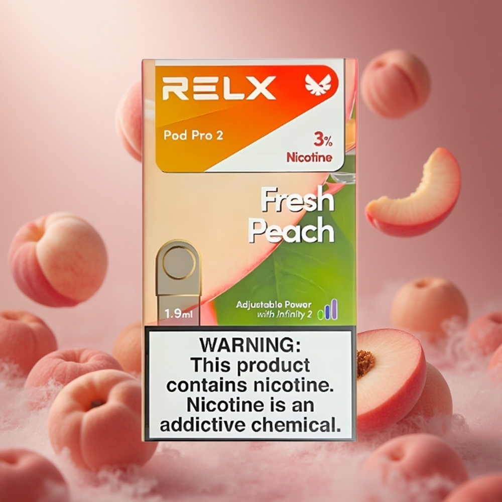 RELX Pod Pro 2 600 Puffs Friss Barack hungary vape wholesale